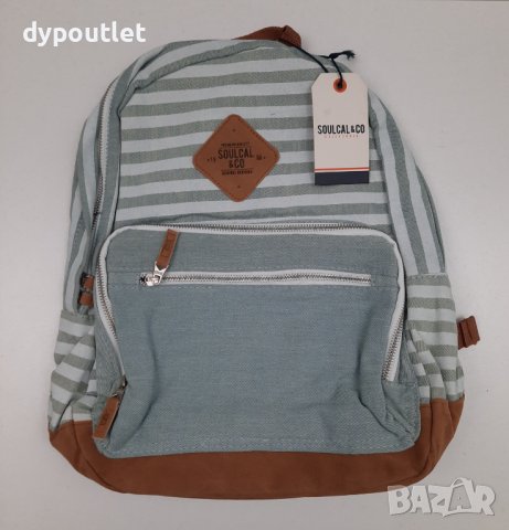 Мъжка раница Soul Cal Denim B/P, размери - 39x29x14 см.                               , снимка 2 - Раници - 39197104