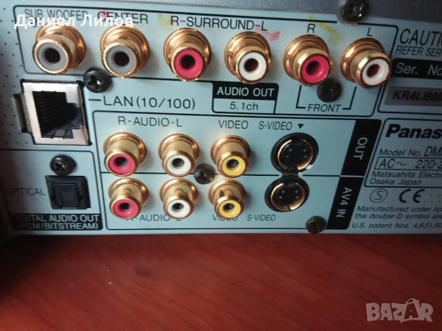 HDD&DVD Recorder , снимка 3 - Плейъри, домашно кино, прожектори - 52092685