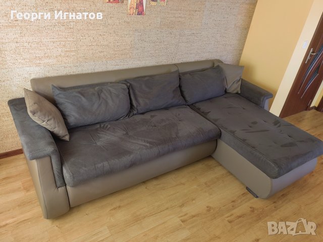 Холова гарнитура (холов ъгъл, ъглов диван), снимка 6 - Дивани и мека мебел - 42664236
