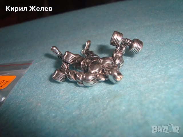 ШВАРЦЕНЕГЕР - ПОСРЕБРЕНА МЕТАЛНА ФИГУРКА на КУЛТУРИСТ ШАМПИОН БОДИБИЛДИНГ НЕ я ЛОВИ МАГНИТ! 26432, снимка 8 - Колекции - 34792812