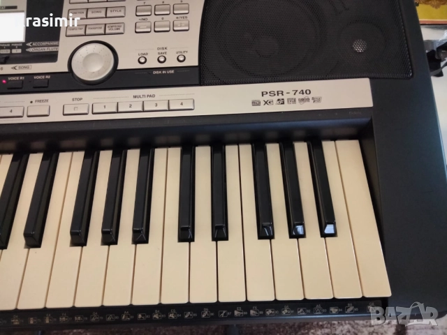 Синтезатор Yamaha PSR-740 със стойка, снимка 8 - Друга електроника - 51917187