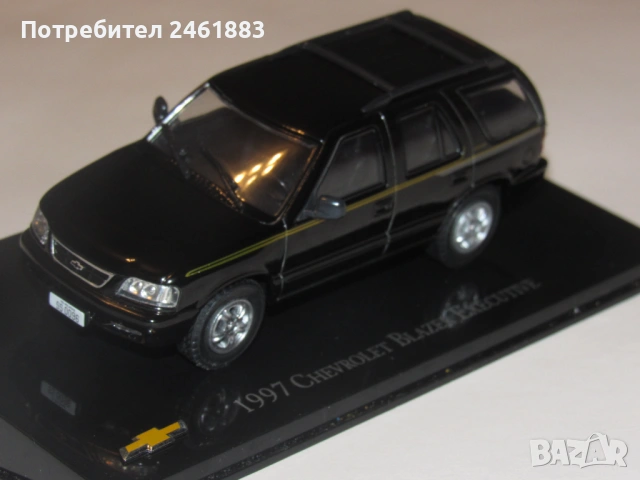 1/43 метална колекционерска количка CHEVY BLAZER новa