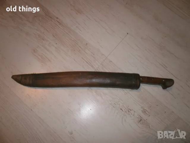 Османска кама,каракулак (нож,острие,ятаган)- 19век., снимка 2 - Антикварни и старинни предмети - 48158953
