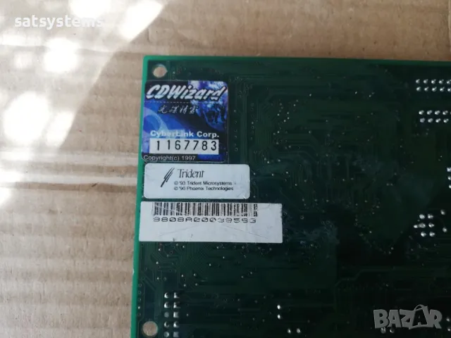 Видео карта Trident SP-9750AT REV.B 4MB AGP, снимка 12 - Видеокарти - 47929802