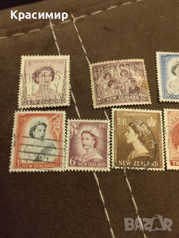 Нова Зеландия.Елизабет . пощенски марки , снимка 8 - Филателия - 52498840