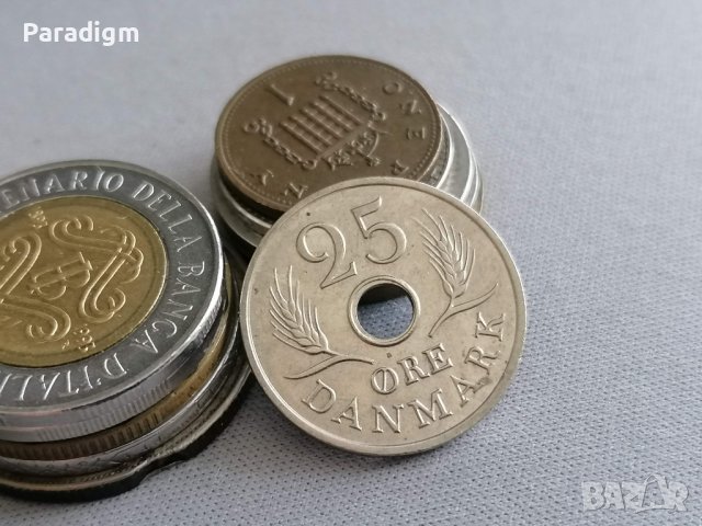 Mонета - Дания - 25 оре | 1970г.