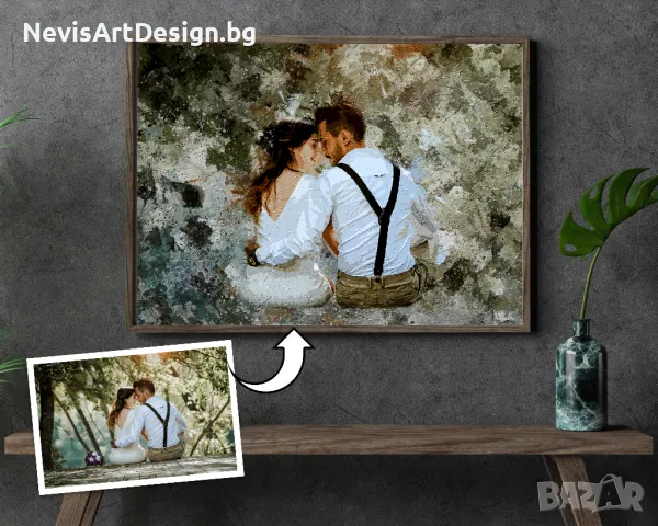 Дигитален маслен портрет - По поръчка от Ваша снимка