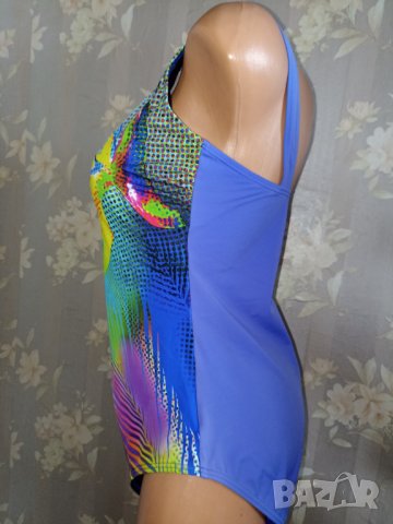 Ulla Popken XL/ 50- Цял свеж бански с твърди чашки , снимка 2 - Бански костюми - 41036970