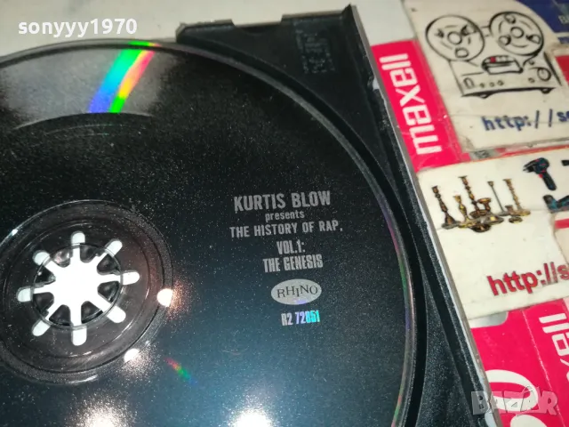 KURTIS BLOW-THE HISTORY OF RAP CD 0605251147, снимка 10 - CD дискове - 50174744