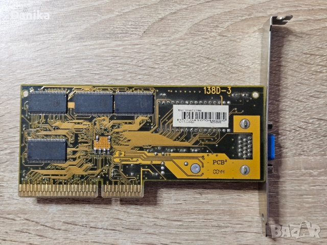 Работеща NVIDIA Riva Vanta LT/8M AGP 2x VGA ретро видеокарта, снимка 2 - Видеокарти - 51991111