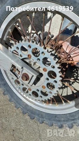 Kawasaki Kx Кавазаки Кх оборудвана рама кросов мотор без двигател , снимка 6 - Мотоциклети и мототехника - 53670750