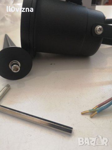 ГРАДИНСКО ОСВЕТИТЕЛНО ТЯЛО, GU10, IP65, ЧЕРНО, снимка 5 - Външни лампи - 41824004