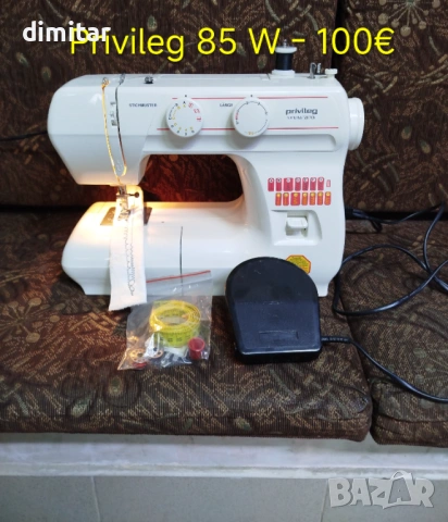 Шевна машина PRIVILEG 1510 -85 W, снимка 13 - Шевни машини - 53721438