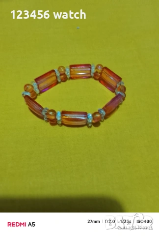 Гривна кварц ластична, снимка 4 - Гривни - 53638025