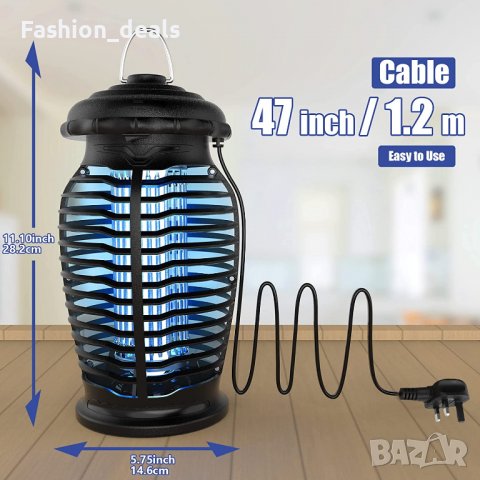 Нова Лампа за убиване на комари електрически убиец срещу насекоми, снимка 2 - Други стоки за дома - 39916057