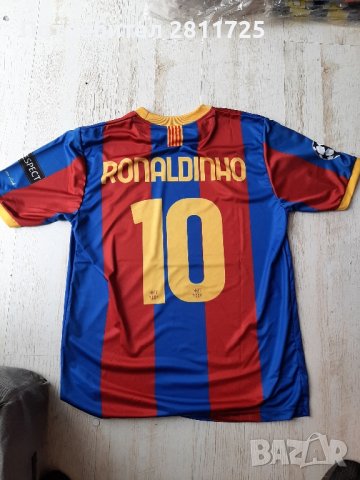 Тениска Роналдиньо  Барселона , снимка 1 - Футбол - 41633598
