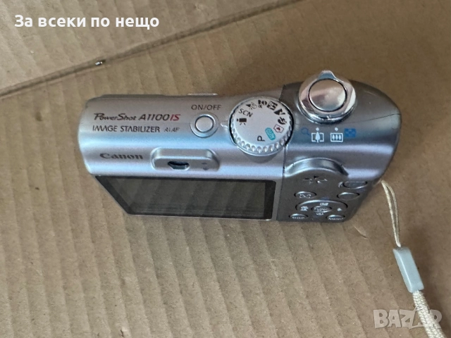 ЗА ЧАСТИ! Цифров фотоапарат Canon PowerShot A1100 IS , 12.1mp, снимка 3 - Фотоапарати - 51622100