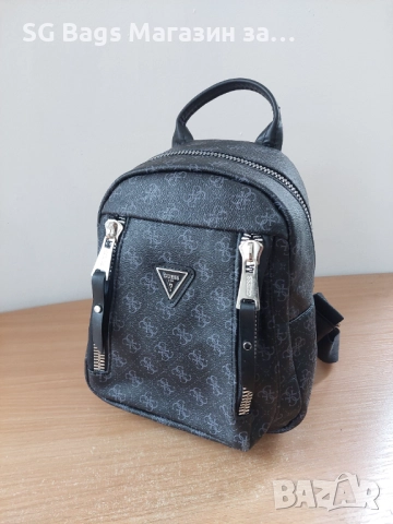 Дамска раница Guess дамска чанта тип раница раничка код 129, снимка 8 - Раници - 47415521