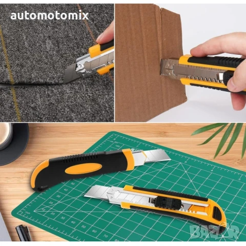 Макетно ножче 18мм, С 2бр.резервни остриета 18мм - 181374, снимка 3 - Аксесоари и консумативи - 50988480