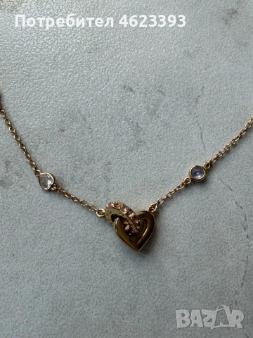 Златен гердан Coach, снимка 2 - Колиета, медальони, синджири - 52429037