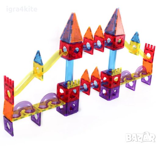 МЕГА КОНСТРУКТОР магнитен 278 бр. големи части ПОСЛЕДНИ БРОЙКИ, снимка 7 - Образователни игри - 42512770