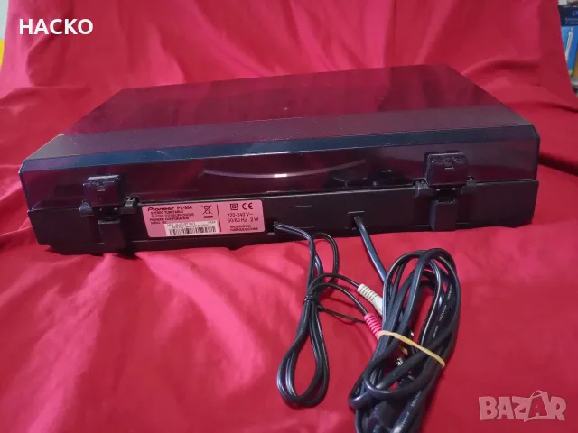 Автоматичен Стерео Грамофон Pioneer PL-990 33/45 , снимка 8 - Грамофони - 56199496