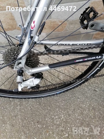 Алуминиев велосипед,Lakes 28 цола, снимка 6 - Велосипеди - 50486592