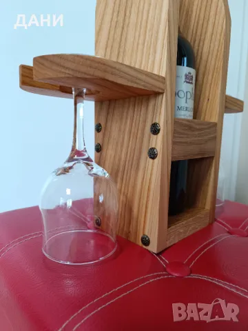 Поставка за вино , снимка 2 - Декорация за дома - 50100535