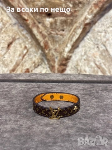 Louis Vuitton Кожена Гривна Код SK71, снимка 5 - Гривни - 52475038