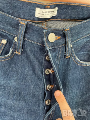 Нови дънки ZARA,34 размер, снимка 5 - Дънки - 35987939