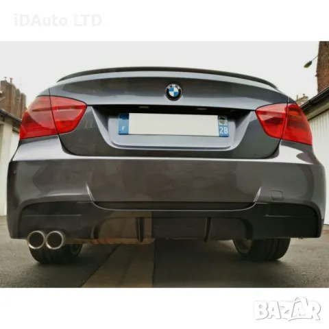 Дифузьор за задна броня BMW E90 (2005-2011), бмв тунинг лип,, снимка 6 - Аксесоари и консумативи - 49114168