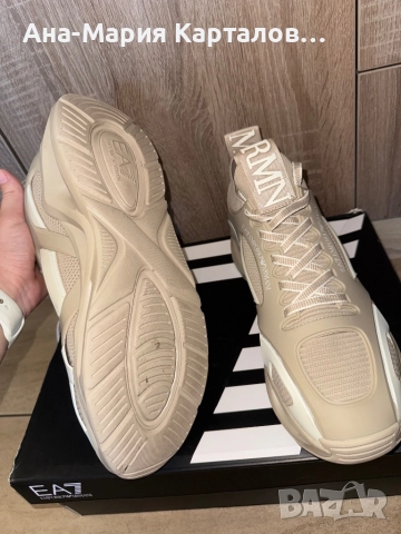 Продавам EA7 Emporio Armani маратонки – размер 43 1/3., снимка 5 - Ежедневни обувки - 52614165