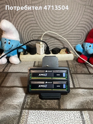 Corsair xms3 2x4gb DDR3 1600Mhz, снимка 2 - RAM памет - 53807504