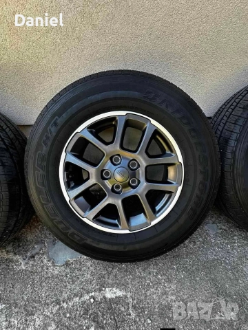 Гуми с джанти за Jeep Wrangler 255/70/R18, снимка 2 - Гуми и джанти - 52800572