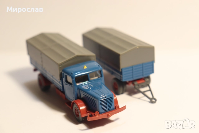 WIKING H0 1/87 BUSSING TIR КАМИОН МОДЕЛ, снимка 7 - Колекции - 52529015