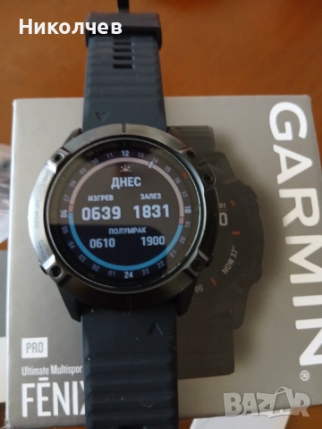 Garmin Fenix 6x pro часовник, снимка 8 - Смарт часовници - 53869587