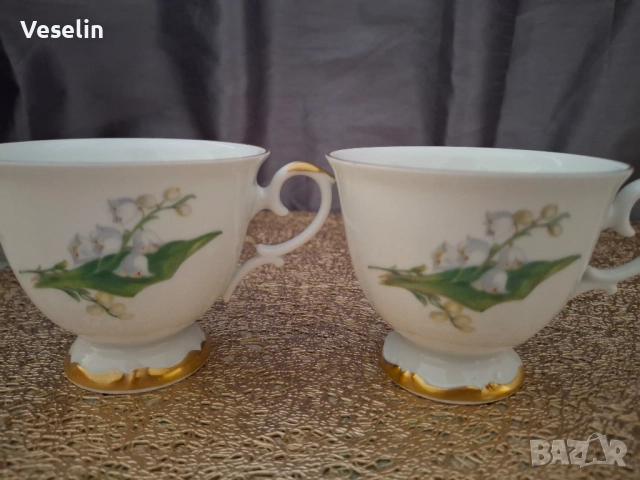 Комплект 2 чашки за кафе , снимка 1