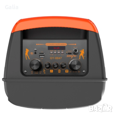 Bluetooth караоке тонколона с Led осветление, снимка 6 - Тонколони - 53717398