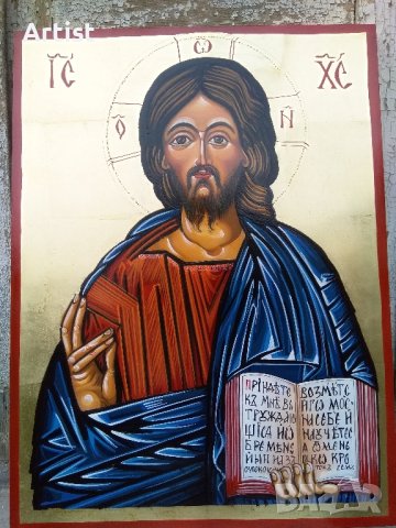 Рисувани икони по канон, снимка 7 - Икони - 42728750