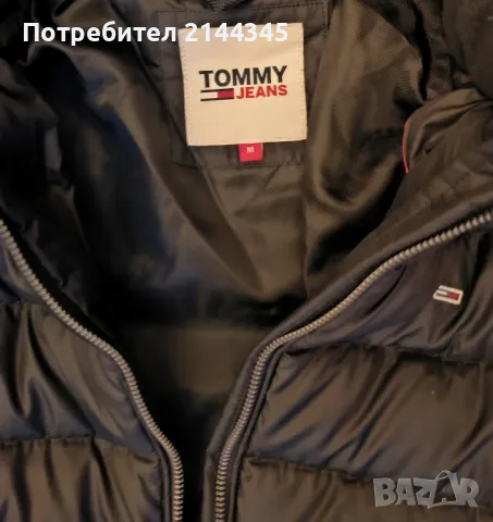 Tommy Hilfiger пухено яке M, снимка 4 - Якета - 48307827