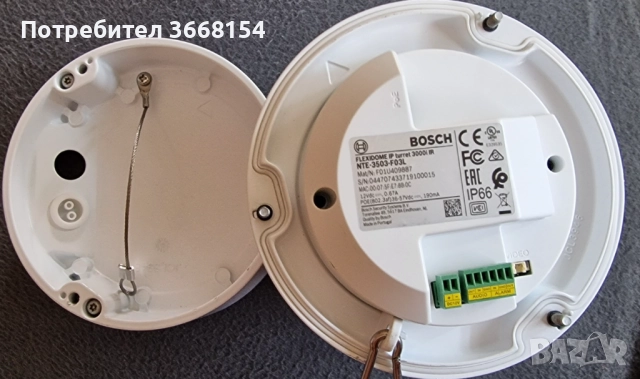 IP camera Bosch NTV-3503-F03L, снимка 2 - IP камери - 52592525