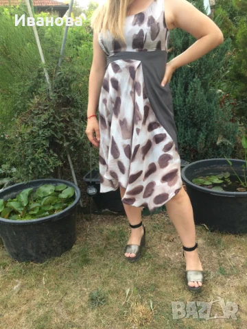 Ефирна лятна рокля., снимка 3 - Рокли - 50959723