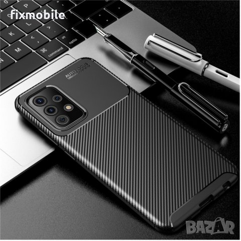 Samsung Galaxy A52 Carbon Fiber силиконов гръб / кейс, снимка 5 - Калъфи, кейсове - 34342244