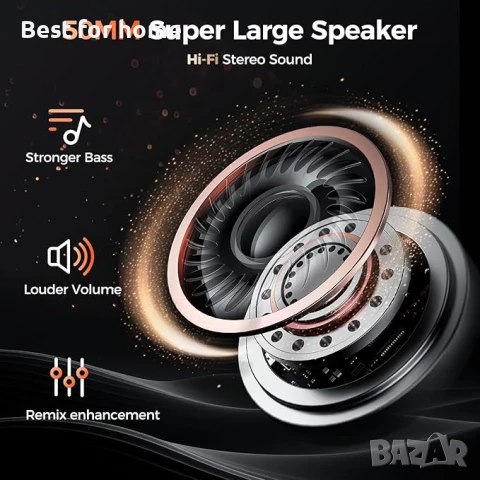 Gearelec V5.3BT Bluetooth слушалка за мотоциклетна каска , снимка 2 - Аксесоари и консумативи - 50505500