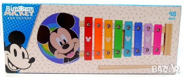 Музикална играчка - чинели Мики Маус и приятели / Mickey and friends