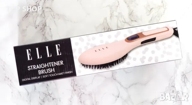 Четка за изправяне на косата на марката ELLE, снимка 4 - Преси за коса - 48804938