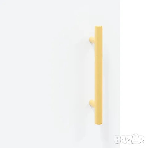 vidaXL Сайдборд, бял, 69,5x34x90 см, инженерно дърво, снимка 9 - Бюфети - 56147918