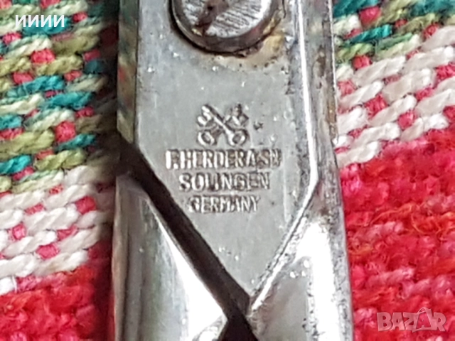 Ножица SOLINGEN 4, снимка 3 - Антикварни и старинни предмети - 52571964