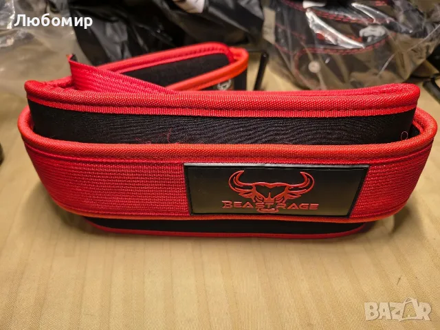 BEAST RAGE Колан за вдигане на тежести, тренировъчен регулируем ХЛ, снимка 5 - Фитнес уреди - 49863220