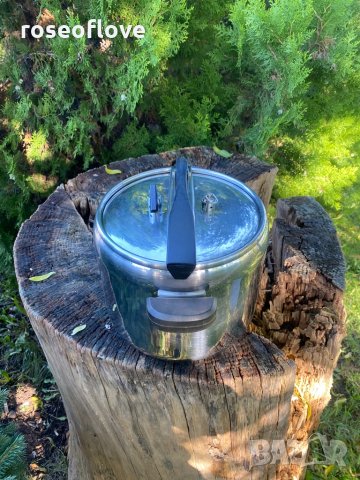 AETERNUM ITALY / Италия качествена тенджера под налягане 5 литра - вариант 2, снимка 3 - Съдове за готвене - 34526979